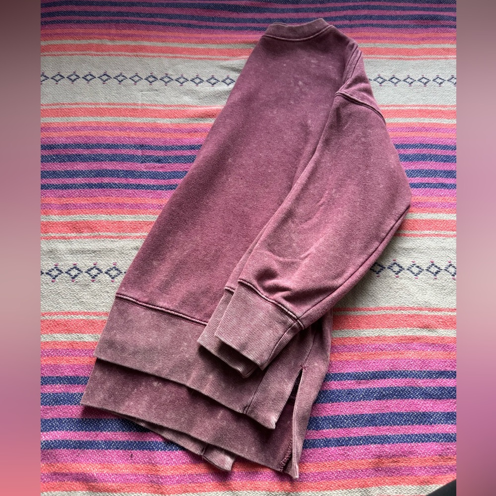 ❕EUC❕SO Purple Long Sleeve Crewneck